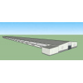 China steel structure broiler poultry farm chicken shed house in turn key design